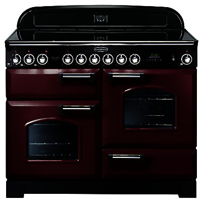 Rangemaster Classic Deluxe 110 Electric Range Cooker Cranberry Rangemaster Classic Deluxe 110 Electric Range Cooker Cranberry